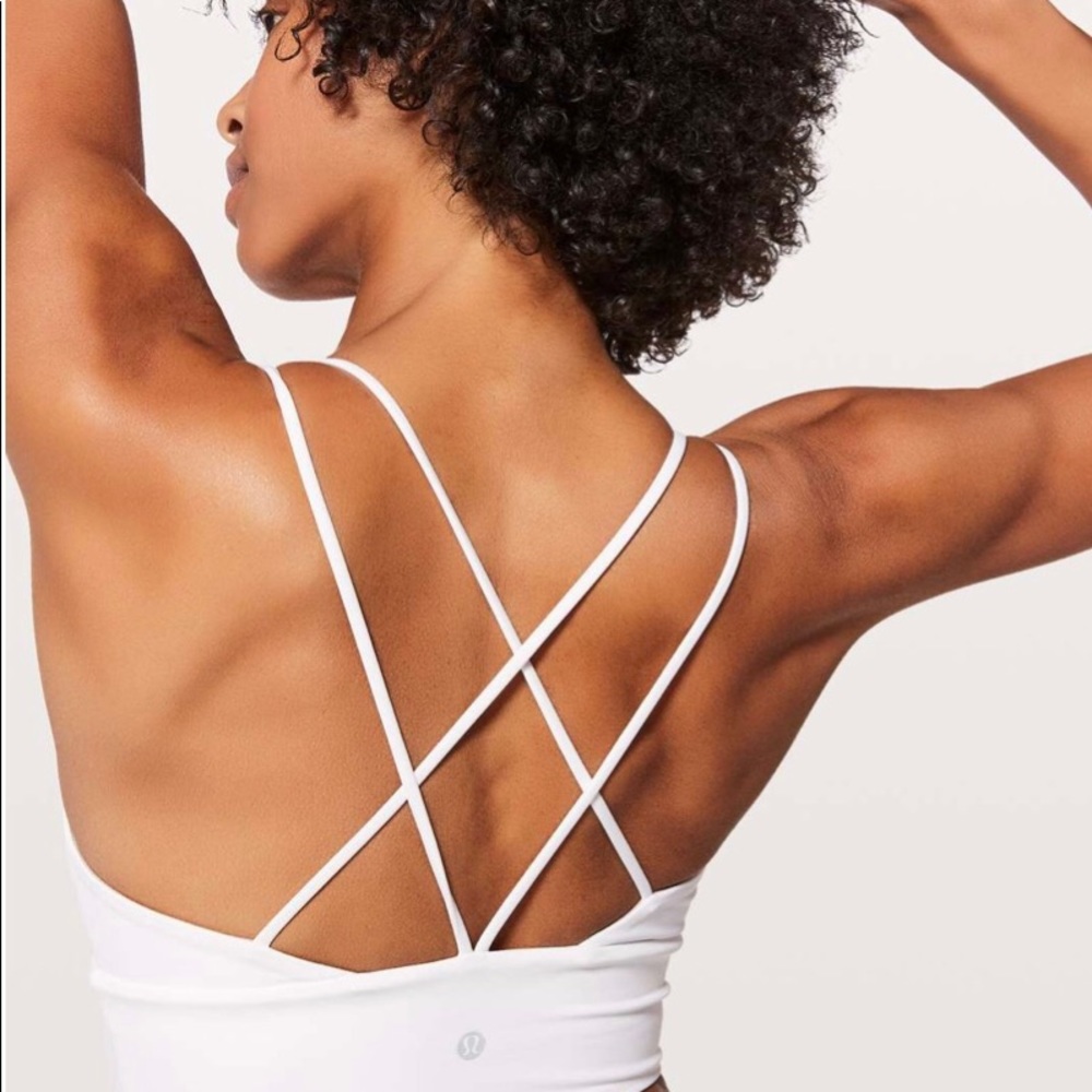 Lululemon Pushing Limits Bra 4 White